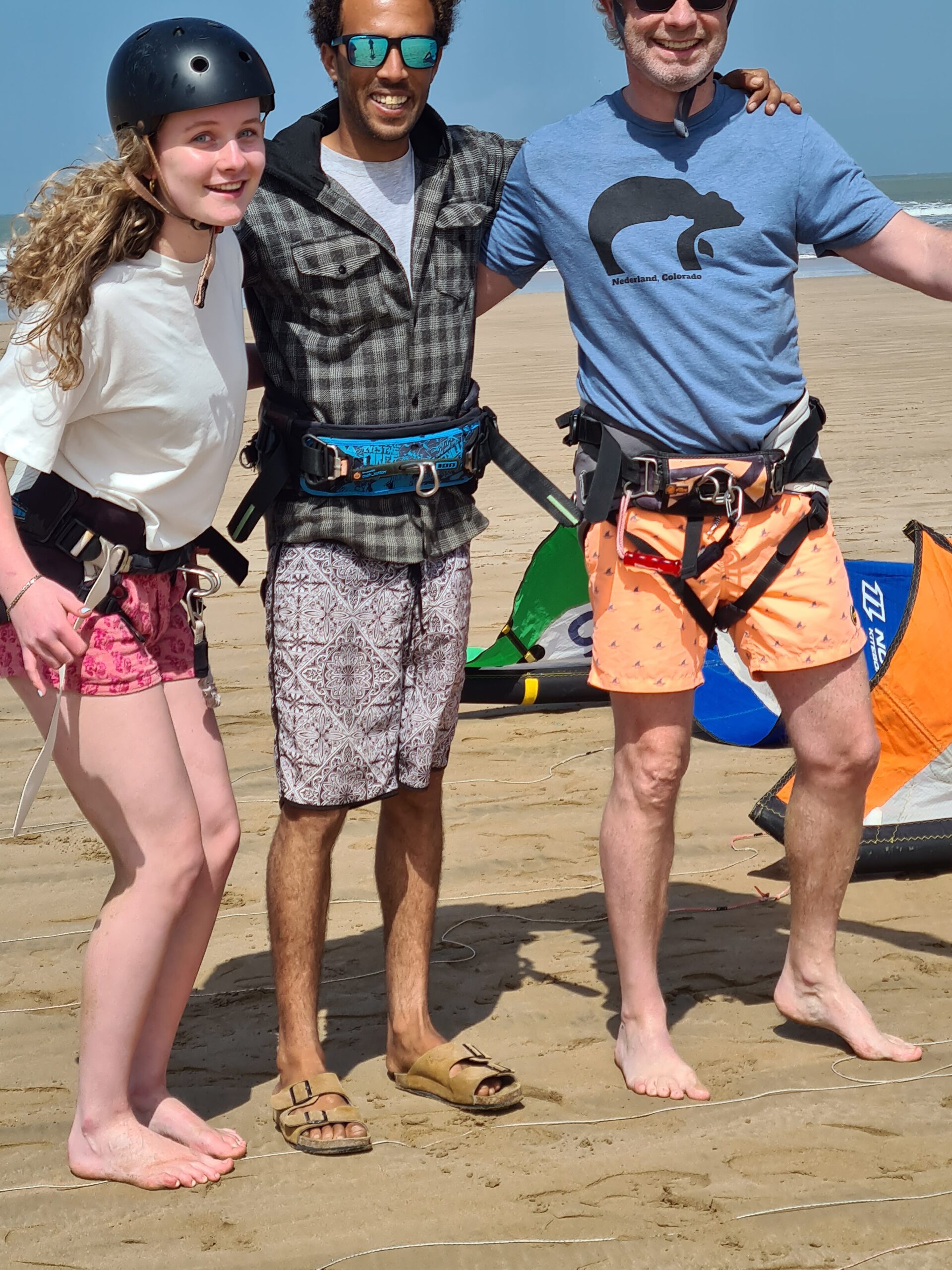 Beginner Kitesurf Lesson in Essaouira Morocco with AfusKite